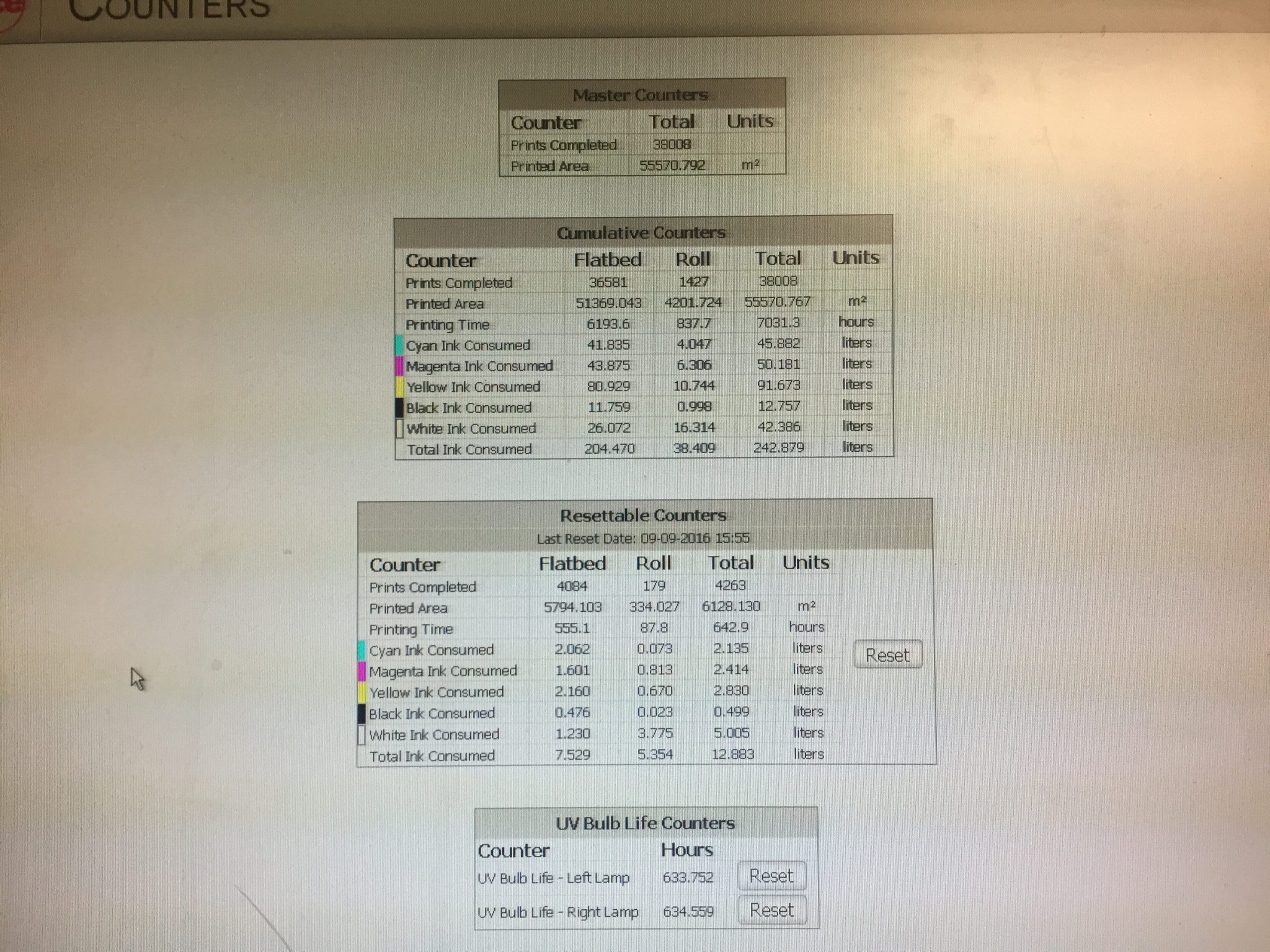 OCE Arizona 350 XT - UV flatbet tiskový stroj - Obrázek 3