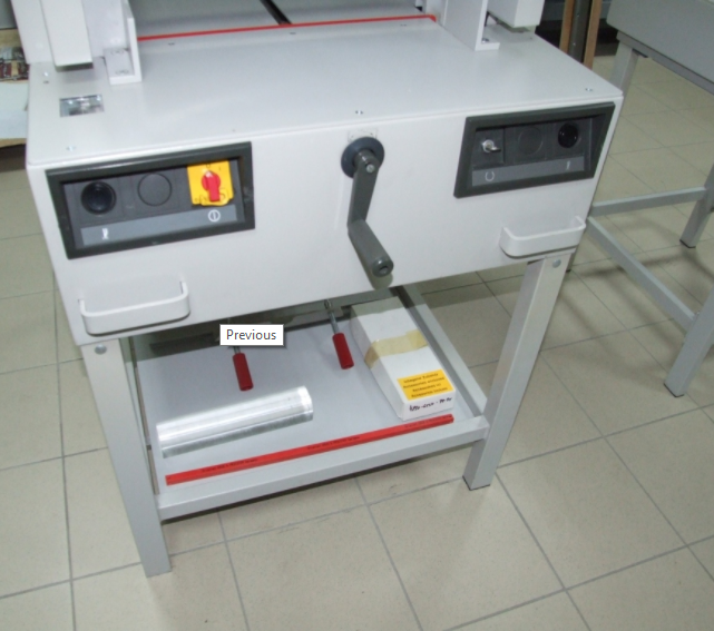 Stohová řezačka IDEAL 4810-95 - Obrázek 7