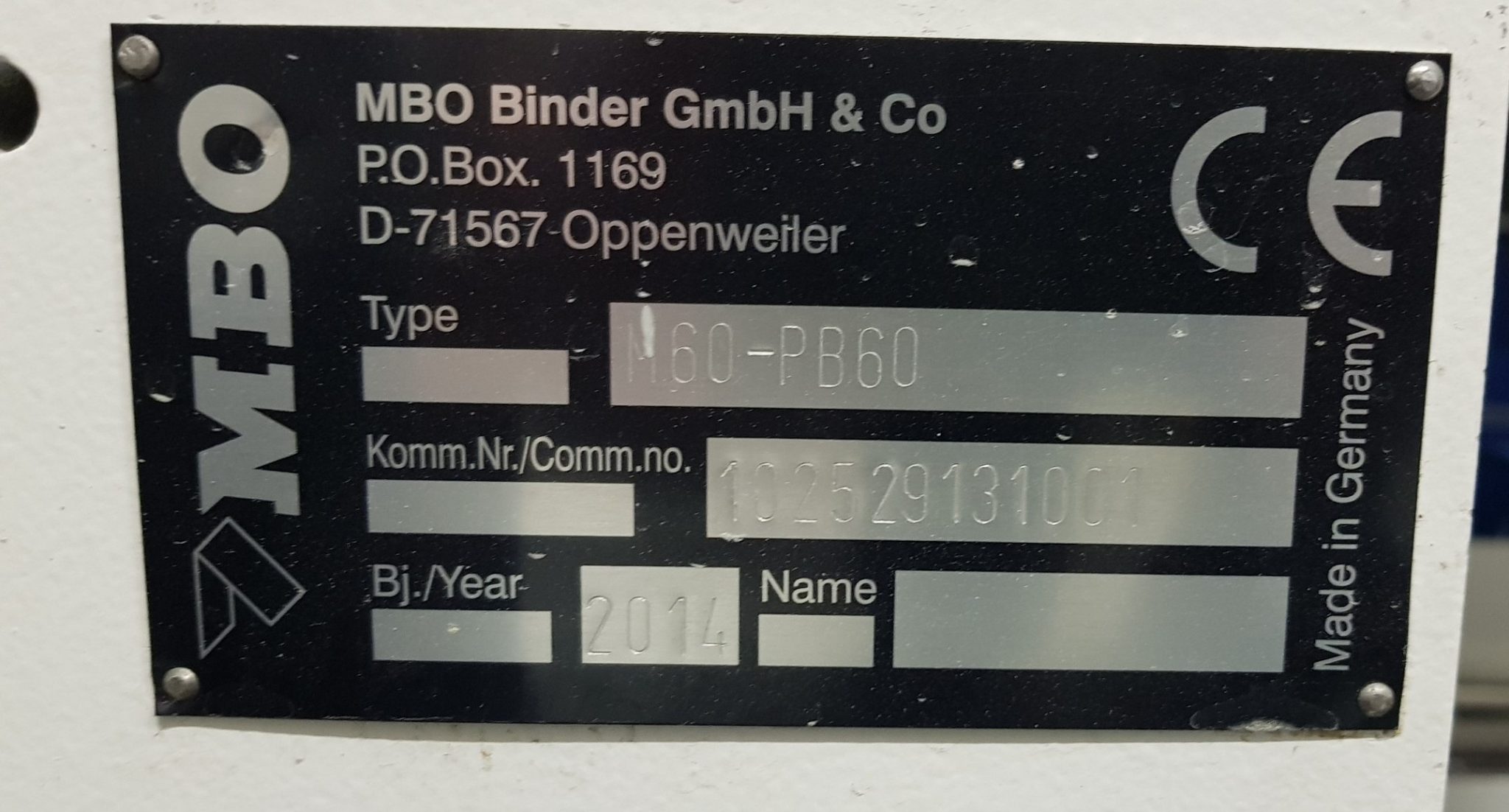 MBO M60 K SKTL - falcovačka - Obrázek 4